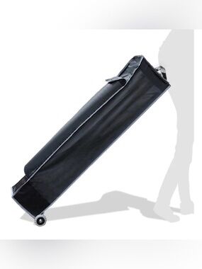 Eurmax Universal Wheeled Bag 10x10 Pop up Canopy Rolling Storage Bag NEW Gray